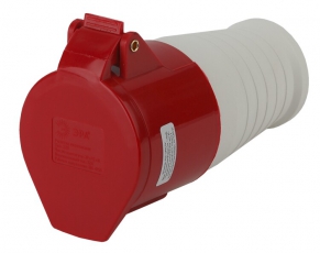 Розетка ЭРА переносная 225 3Р+РЕ+N 32А 380В IP44 | Б0032866 | ЭРА