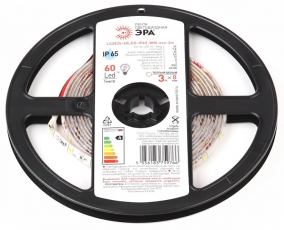 Лента светодиодная LS2835-60LED-IP65-WW-eco-3m | Б0035589 | ЭРА