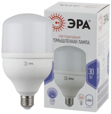 Лампа светодиодная LED POWER T100-30W-6500-E27 (диод, колокол, 30Вт, хол, E27) | Б0048504 | ЭРА