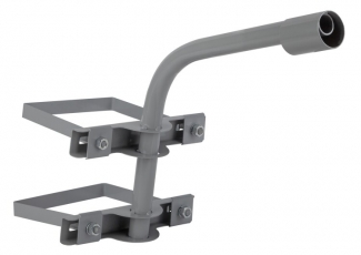 Кронштейн на опору с 2 хомутами SPP-AC4-0-350-048 625*460*280, d 48 | Б0047655 | ЭРА