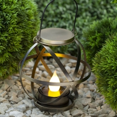 Cветильник садовый декоративный Лофт подвесной с ручкой, ERASFM-01 металл, 26 см | Б0044845 | ЭРА