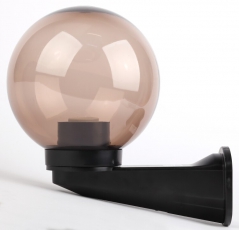 Светильник садово-парковый НБУ 01-60-255 , шар дымчатый с настенным крепежом D=250 mm | Б0048083 | ЭРА