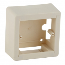 Коробка установочная универсальная под кабель-канал КУK 88х88х44мм белая IP20 (50/1750) | Б0047293 | ЭРА