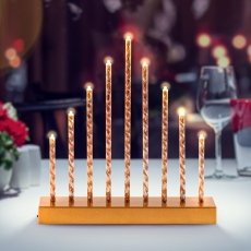 Инсталляция Свечи 24.8*5.7*25.3 см, ENGS-09 3*AA, IP20 | Б0051935 | ЭРА