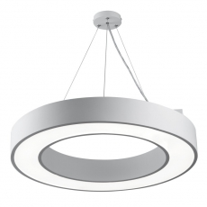 Светильник светодиодный Geometria Ring SPO-133-W-40K-045 45Вт 4000К 3200Лм IP40 600*600*80 белый подвесной | Б0050562 | ЭРА