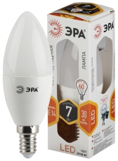 Лампа светодиодная STD B35-7W-827-E14 диод, свеча, 7Вт, тепл, E14 | Б0017204 | ЭРА