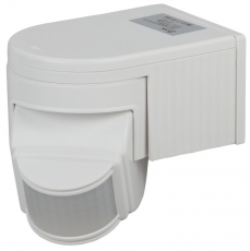 Датчик движения MD 012 белый, макс. нагрузка 1100Вт, угол обзора 180град., дальность 12м, IP44 ( | Б0043789 | ЭРА