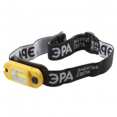 Фонарь налобный 1хLED (COB) аккумулятор Li GA-801 Практик, microUSB, шарнир, клипса | Б0030186 | ЭРА