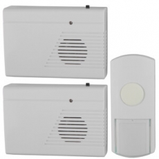 Звонок ЭРА C27-2 беспроводной, два динамика (нов.упак) | Б0018969 | ЭРА