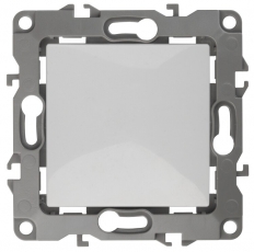 Переключатель 12-1103-01  10АХ-250В,  белый (10/100/2500) |Б0014639 | ЭРА