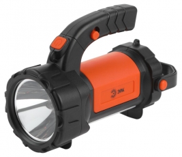 Фонарь светодиодный PA-606 прожекторный аккумуляторный 5 Вт, литий, поворотная ручка, Альфа | Б0052744 | ЭРА