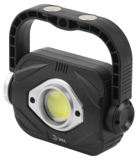 Фонарь светодиодный PB-701 прожекторный 5Вт на батарейках 3хАА с ручкой на магните | Б0052316 | ЭРА