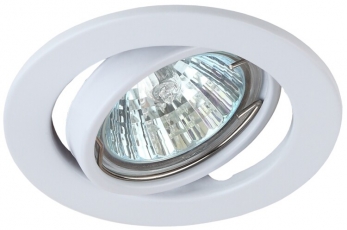 Светильник точечный встраиваемый под лампу ST2A 50Вт MR16 белый штампованный | C0043805 | ЭРА