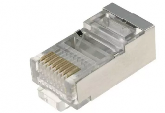 Джек RJF-1 RJ-45 8P8C CAT 5e экранированный | Б0048301 | ЭРА