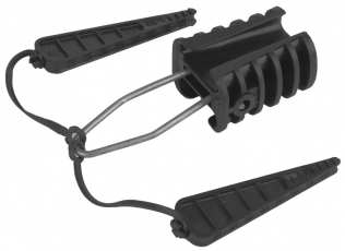 Зажим анкерный клиновой PA25x100 (2х16/4х25) рознич. упак. (1шт.) (60/2400) | Б0036712 | ЭРА