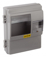 Корпус ЩУРн-П 1/4 IP54 (КДЕ-1), пластиковый корпус навесной (290х240х110) | Б0050592 | ЭРА