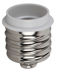 Переходник E40-E27, белый (50/200/4800) | Б0027976 | ЭРА