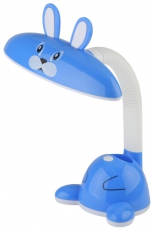 Светильник настольный на основании светодиодный NLED-431 5Вт 3000К синий | Б0019777 | ЭРА