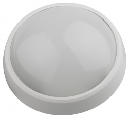 Светильник светодиодный пылевлагозащищенный для ЖКХ ДПО SPB-1 8Вт 4000К IP54 опал белый круг | Б0017326 | ЭРА