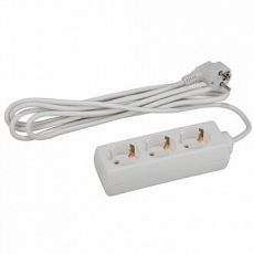 Удлинитель U-3e-7m c заземл., 3х0,75мм2, 3гн, 7м (10/420) |Б0019227 | ЭРА