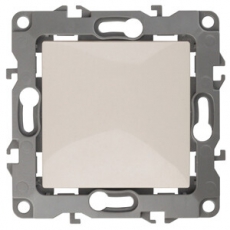 Выключатель 12-1001-02 10АХ-250В, без м.лапок, слоновая кость (10/100/2500) |Б0014628 | ЭРА