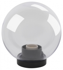Светильник садово-парковый НТУ 01-60-202 без опоры, шар прозрачный D=200 mm | Б0048047 | ЭРА