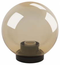 Светильник садово-парковый НТУ 01-60-203 без опоры, шар золотистый D=200 mm | Б0048056 | ЭРА