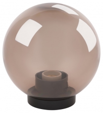 Светильник садово-парковый НТУ 01-60-205 без опоры, шар дымчатый D=200 mm | Б0048065 | ЭРА