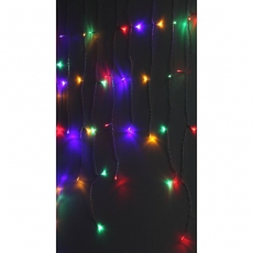 Гирлянда светодиодная Бахрома 2м*1м мультиколор, ENOB-2M , 24V, IP44 (80/960) | Б0041906 | ЭРА