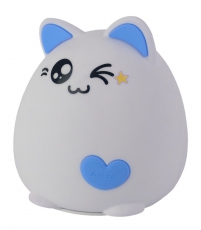 Светильник настольный NLED-413-1W-BU белый с синим | Б0041091 | ЭРА