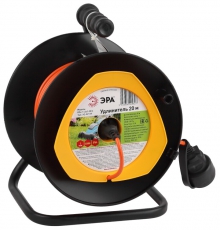 Удлинитель силовой ЭРА RPx-1-2x1-20m на п. катушке б/з 1 гн 20м ПВС 2х1 | Б0046832 | ЭРА