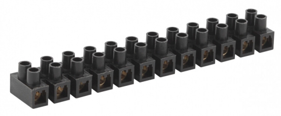 Аксессуары для клемм NO-223-10-2 ЭРА Зажим винтовой ЗВИ-15 полипропилен 1.5-6мм? 12пар 100°С черный | Б0042726 | ЭРА