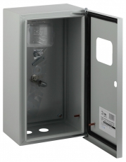 Корпус металлический навесной SHMPg(okno)-01_IP54_SIMPLE ЭРА Корпус металлич. ЭРА SIMPLE Щит с монтажной панелью ЩМПг_IP54 (окн | Б0041660 | ЭРА
