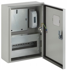 Корпус металлический навесной ЭРА Корпус металлич. ЭРА ЩУ-1Н-12 IP55 (400х315х165) | Б0043764 | ЭРА