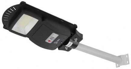 Светильник светодиодный уличный на солн.батарее SMD,с кронштейном,20W, с датч. движ.,ПДУ,400lm, 5000К, IP6 | Б0046798 | ЭРА