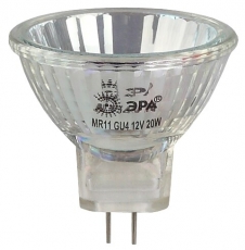 Лампа галогенная капсульная GU4-MR11-20W-12V-30CL (галоген, софит, 20Вт, нейтр,GU4) | Б0049310 | ЭРА