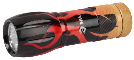 Фонарь универсальный KD9F 9xLED, алюм (пламя), 3хАAА, бл (24/144/1728) | C0044769 | ЭРА