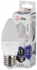 Лампа светодиодная LED 11Вт Е27 6500К smd B35-11w-860-E27 | Б0032985 | ЭРА