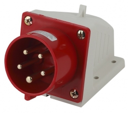 Вилка стационарная 515 3Р+РЕ+N 16А 380В IP44 | Б0032857 | ЭРА