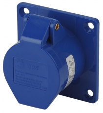 Розетка ЭРА стационарная внутренняя 413 2Р+РЕ 16А 220В IP44 | Б0032867 | ЭРА