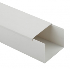 KK-W-80-40 Кабель-канал ЭРА 80x40 белый (18м.) | Б0031140 | ЭРА