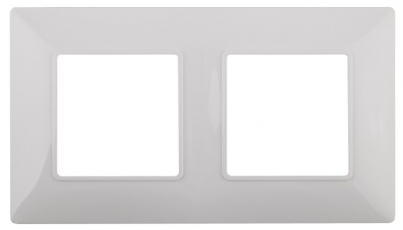 14-5002-01 Электроустановка ЭРА Рамка на 2 поста, Эра Elegance, белый | Б0034387 | ЭРА