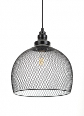 Светильник подвесной PL7 BK металл, E27, max 60W, d280 мм, черный | Б0037454 | ЭРА