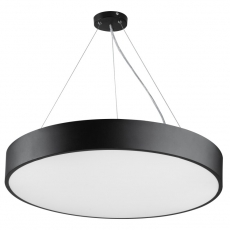 Светильник светодиодный Geometria Ring SPO-131-B-40K-045 45Вт 4000К 4000Лм IP40 600*600*80 черный подвесной | Б0050559 | ЭРА