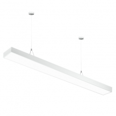 Светильник светодиодный Geometria Block SPO-114-W-40K-036 36Вт 4000К 2800Лм IP40 1200*130*50 белый подвесной | Б0050544 | ЭРА