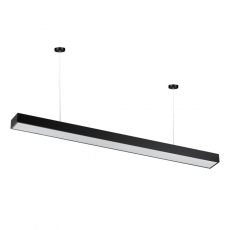 Светильник светодиодный Geometria Block SPO-115-B-40K-036 36Вт 4000К 3100Лм IP40 1200*100*50 черный подвесной | Б0050547 | ЭРА