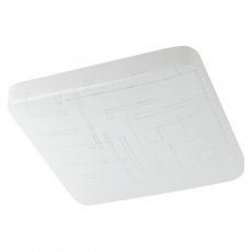 Светильник светодиодный декоративный бытовой Классик без ДУ SPB-6-18 Nancy S без ДУ квадратный | Б0051092 | ЭРА