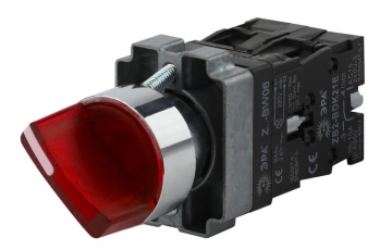 Переключатель LAY5-BK2465 2 положения красный (20/200/3200) | Б0045689 | ЭРА