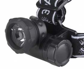 Фонарь налобный 1хLED 3хААА G1W коллиматор | C0033731 | ЭРА