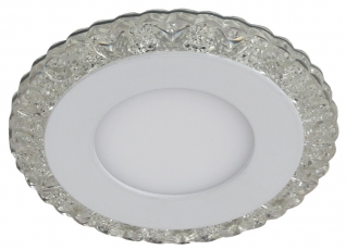 Светильник точечный встраиваемый DK LED 14 SL/WH LED круглый 